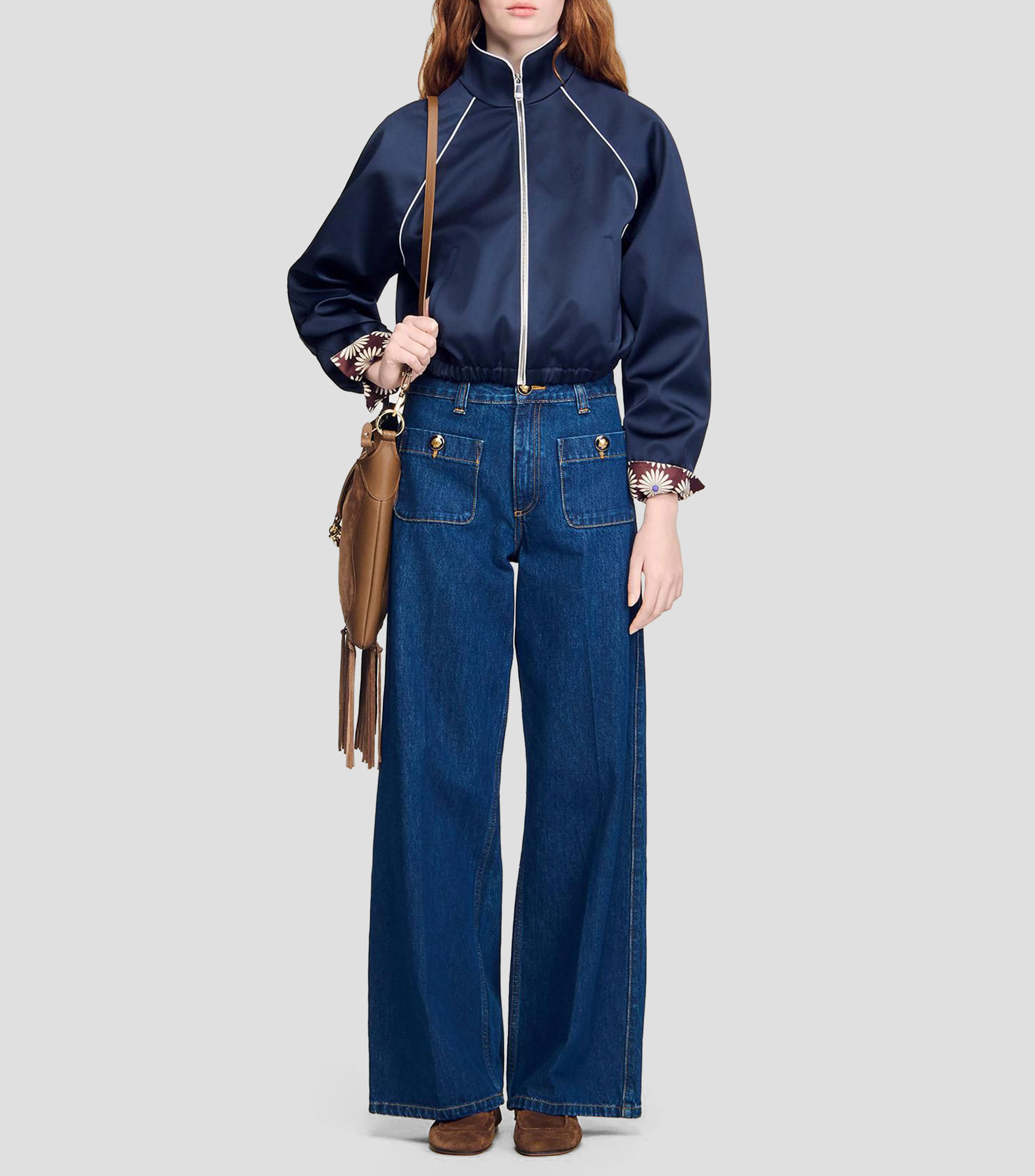 Jeans wideleg Mujer
